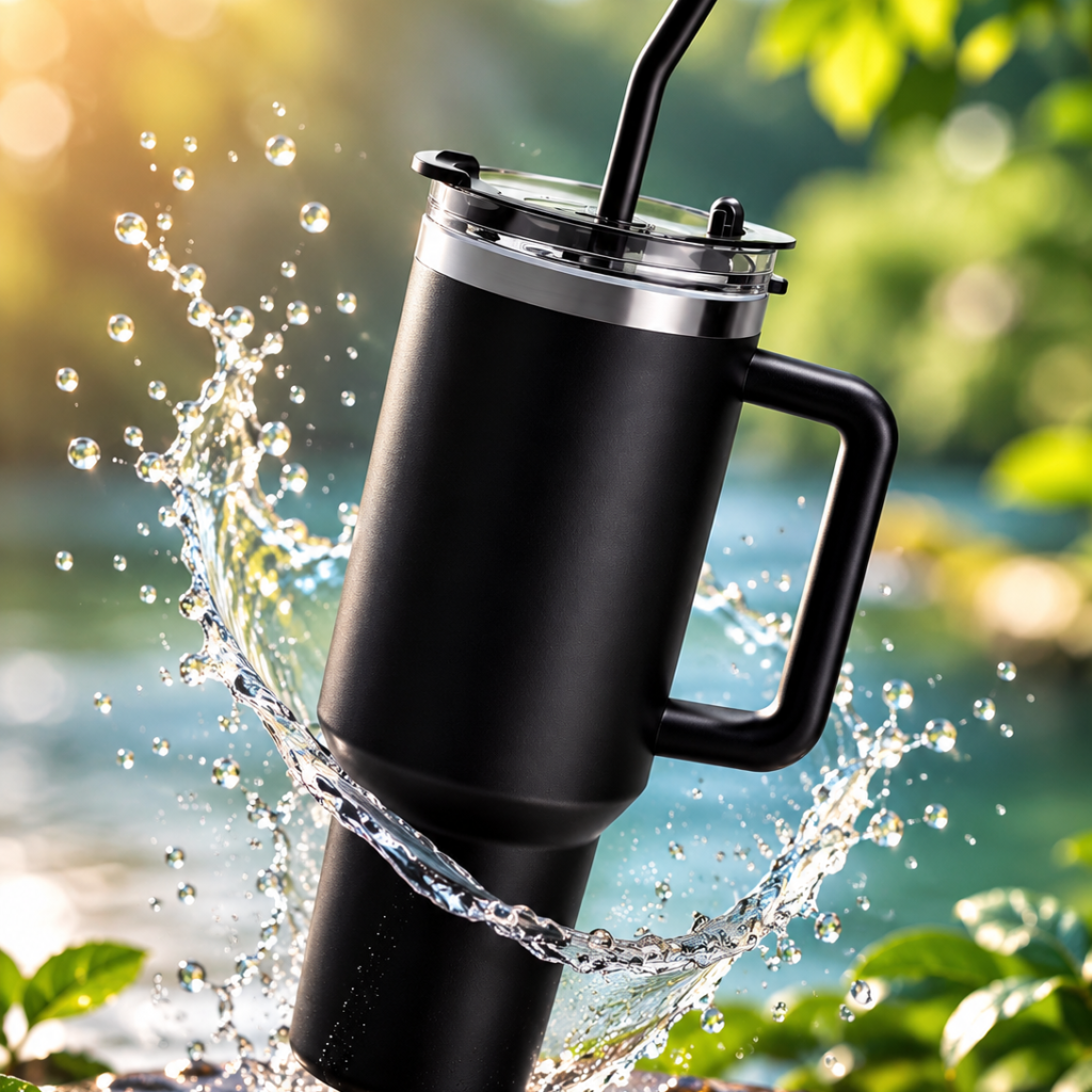 Copo Térmico Romantic Crown Fitness 1200ml/600ml : ideal para viagens e treinos.